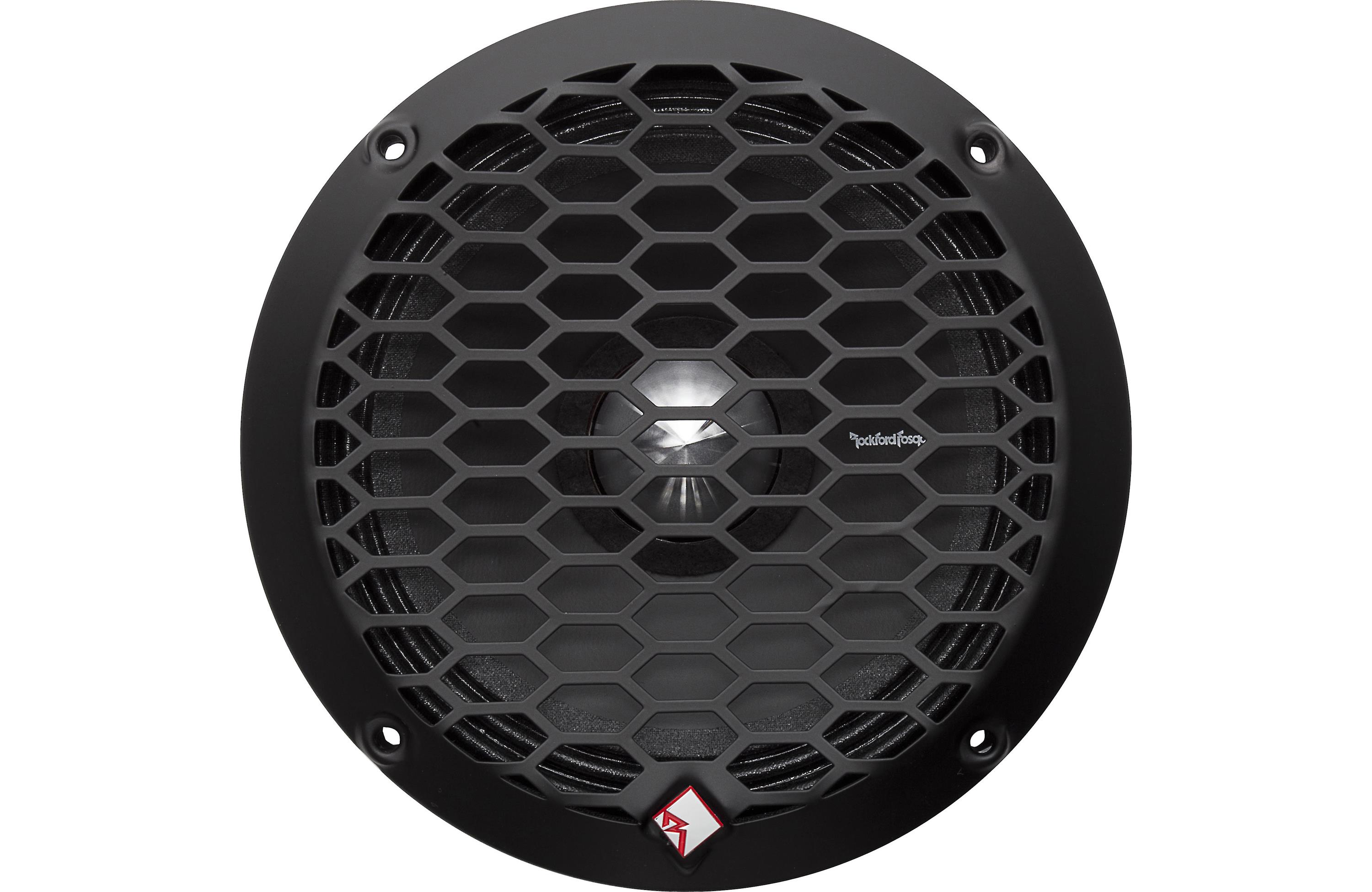 Rockford Fosgate PPS4-6 4-Inch Marine Coaxial Speakers - Waterproof Boat Audio System for Outdoor & Marine Use - Perfect for Boats, ATVs, and Water Sports
