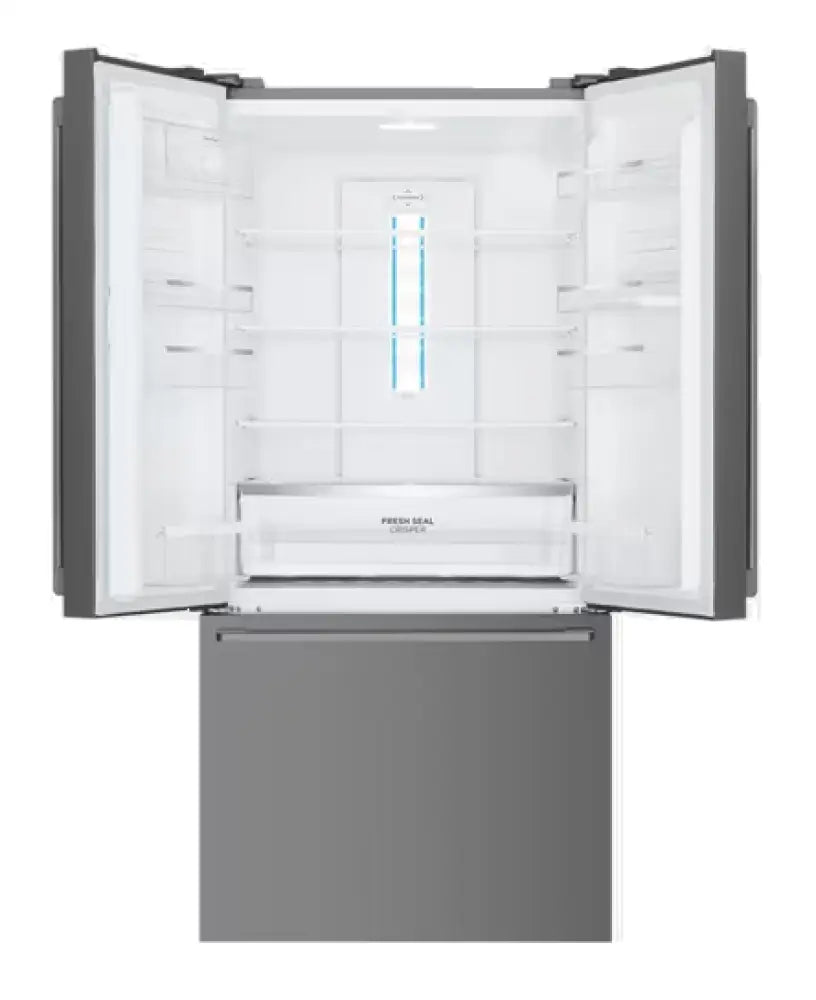 Westinghouse WHE5204BC 491L French Door Refrigerator in Dark Stainless Steel - Energy Efficient Large Capacity Fridge for Modern Kitchen & Open Plan Living Spaces