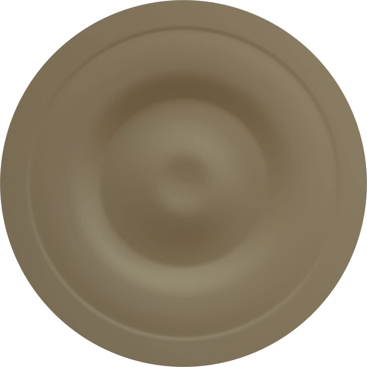 Ekena Millwork CM19GAPCC Granada Ceiling Medallion - 19 Inch Diameter, 1.5 Inch Projection - Fits 7 1/8 Inch Canopies - Hand-Painted Pot of Cream Crackle Finish - Perfect for Dining Room, Bedroom & Living Room Ceiling Decor
