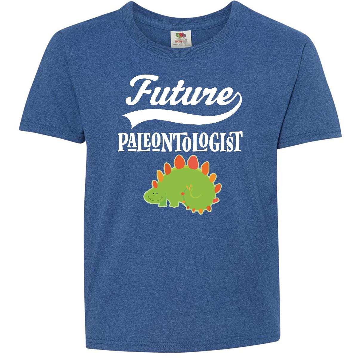 Inktastic Future Paleontologist Dinosaur Youth T-Shirt - Cute Dino Graphic Tee for Kids, Boys & Girls - Perfect for School, Playdates & Dinosaur Theme Parties