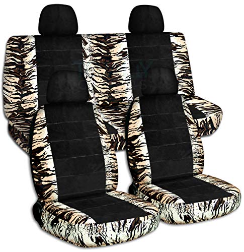 Beige Snow Tiger & Black