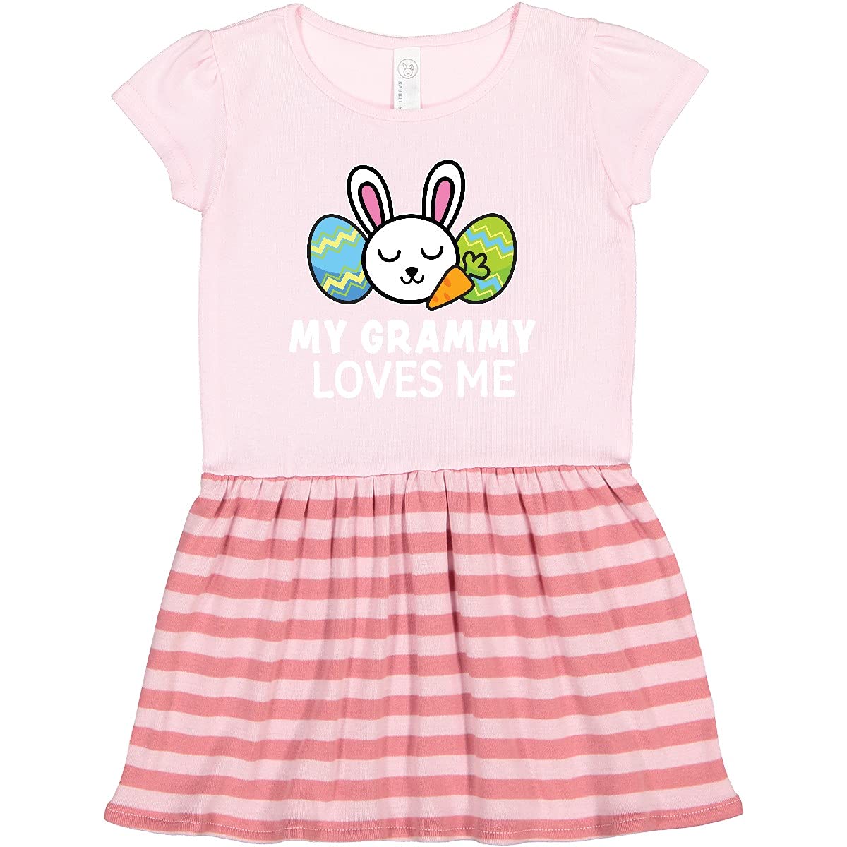 My Grammy Loves Me Bunny Easter Dress for Toddlers - Perfect for Easter Celebrations