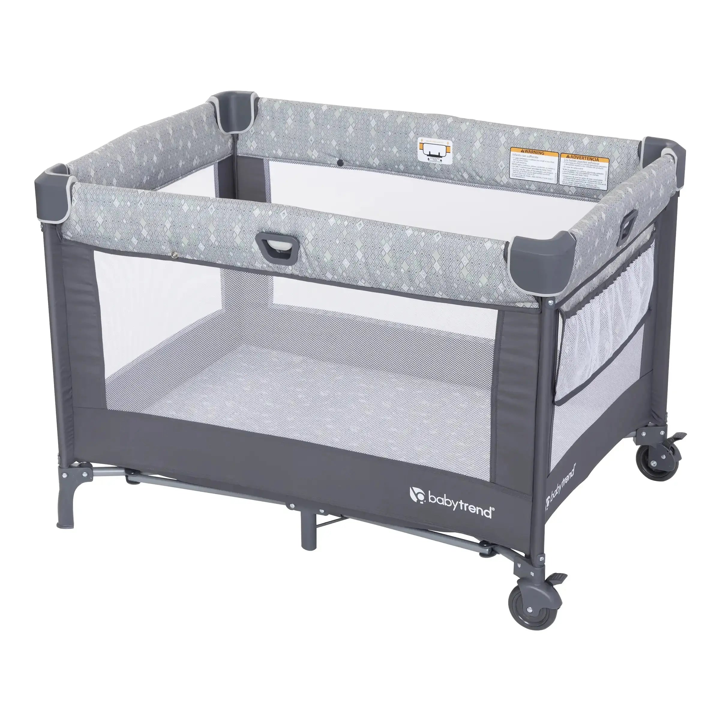 Baby Playard with Snooze Pod & Flip Over Changer - Portable Nursery Den for Newborns & Toddlers - Perfect for Bedroom, Living Room & Travel Use