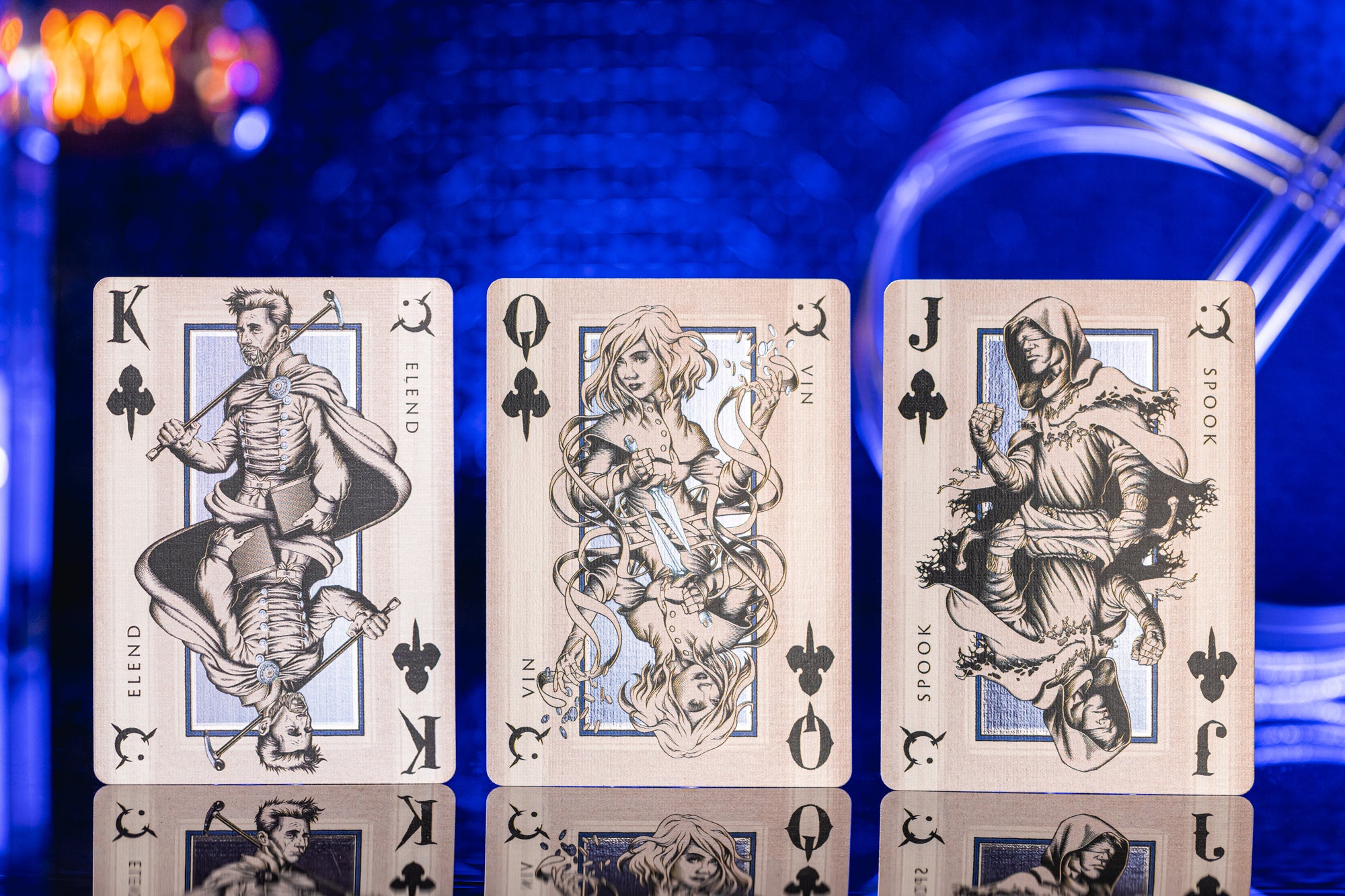 Mistborn Premium Luxury Playing Cards - Elegant Design for Poker, Magic Tricks & Cardistry - Perfect for Game Nights, Gifts & Collectors