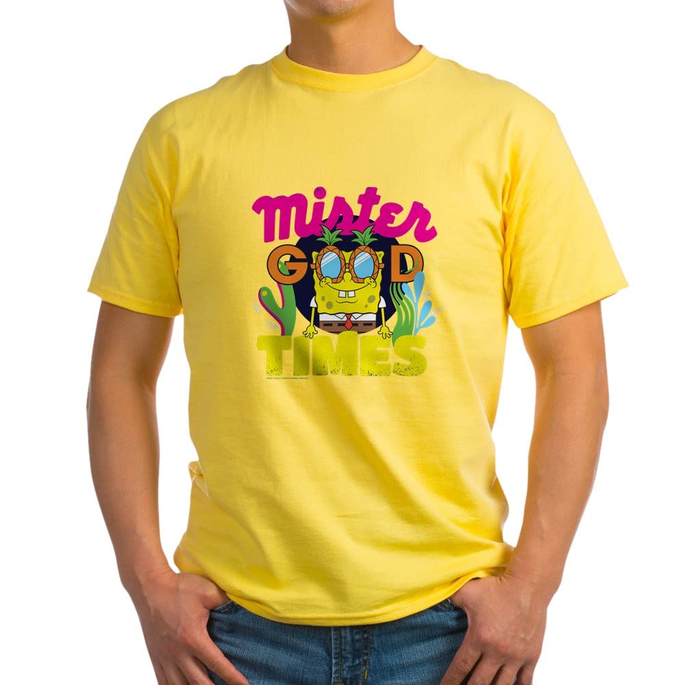 Spongebob Squarepants Mister G Graphic Cotton T-Shirt for Men & Women - Funny Cartoon Tee for Casual Wear, Gifts & Fan Merchandise