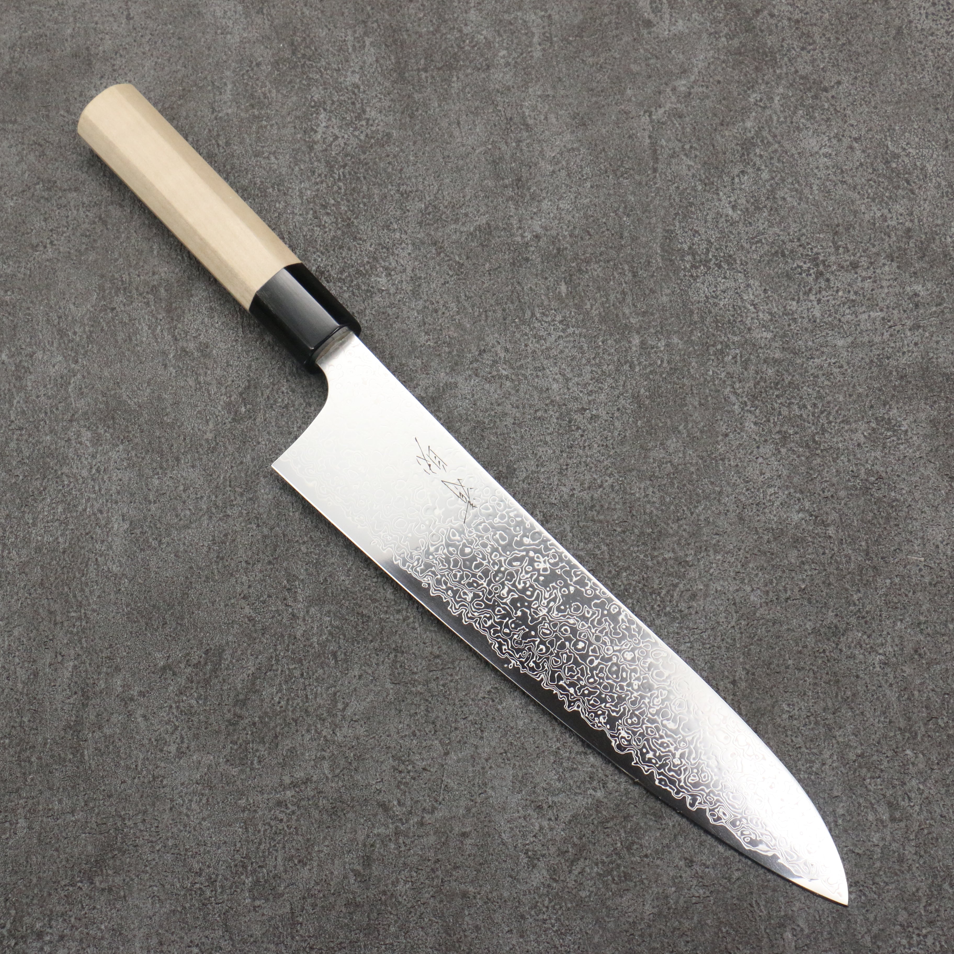 Premium Seisuke SG2 Damascus Gyuto 240mm Japanese Chef Knife with Magnolia Handle - Perfect for Sushi, Meat Slicing & Professional Cooking