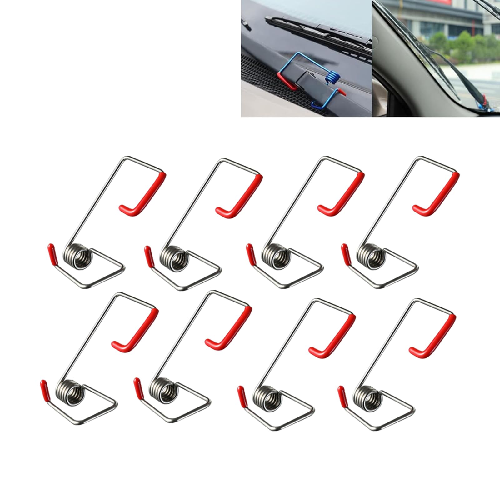 Premium Windshield Wiper Arm Pressure Spring Booster - Heavy Duty Wiper Arm Replacement for Trucks & 2025 New Cars - Enhanced Wiper Performance in Rain, Snow & Extreme Weather