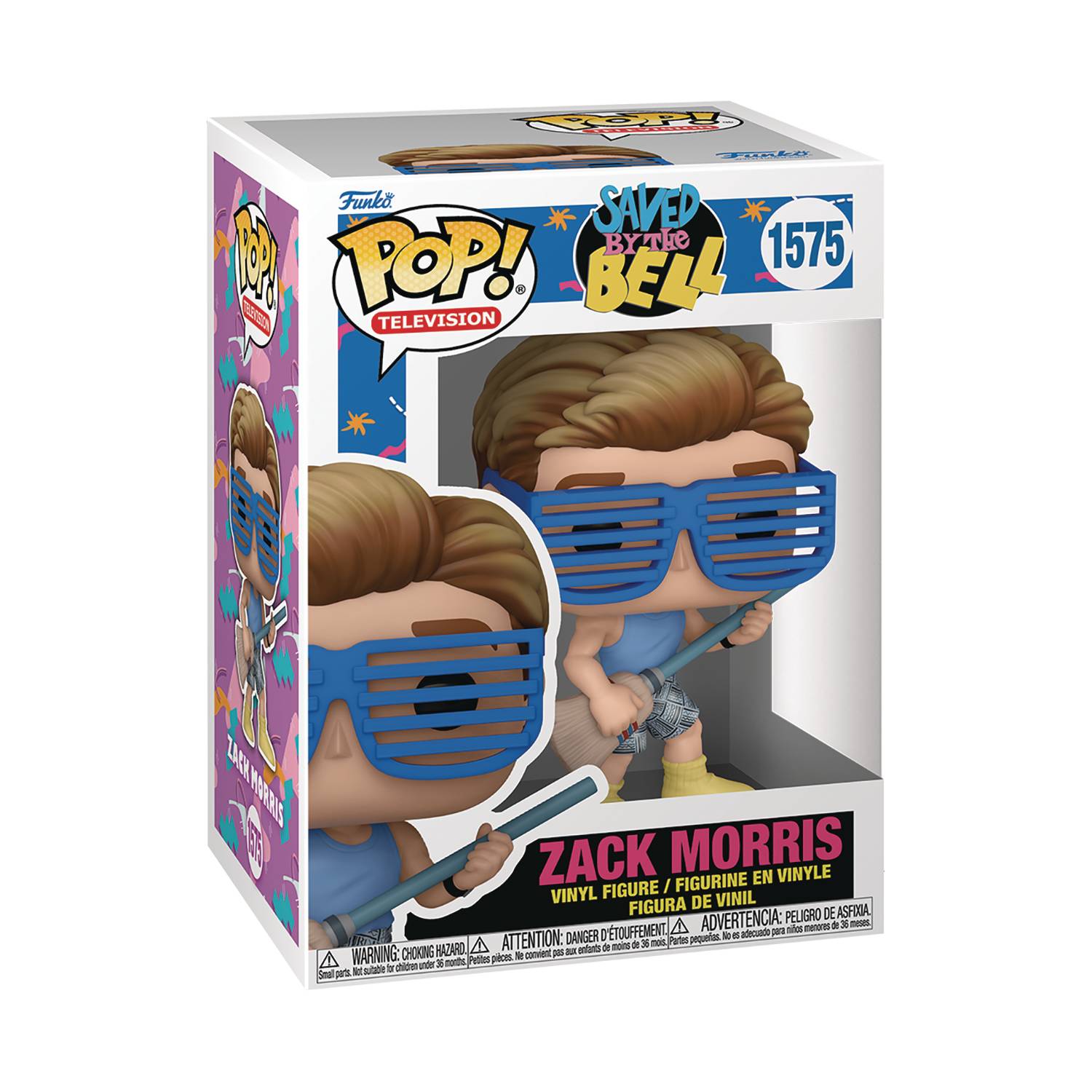 Saved by the Bell 30th Anniversary Zack Morris Collectible - Classic 90s TV Show Memorabilia for Fans & Nostalgic Gift Ideas - Perfect for Home Decor, Pop Culture Enthusiasts, and 90s Theme Parties
