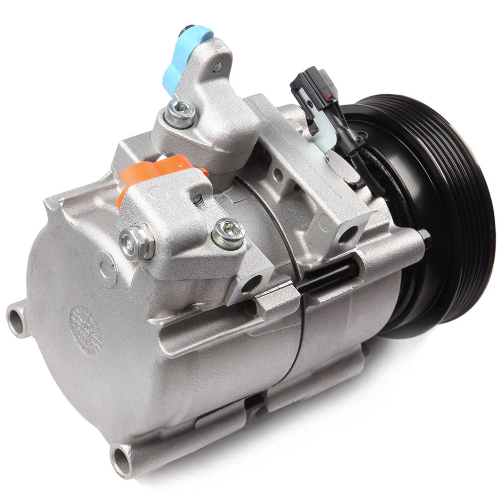 NOTUDE AC Compressor with A/C Clutch - Compatible with Hyundai Sonata 1999-2005 & Kia Magentis 2001-2006 - CO 10549C Replacement Part - Perfect for Car AC Repair and Summer Cooling System Maintenance