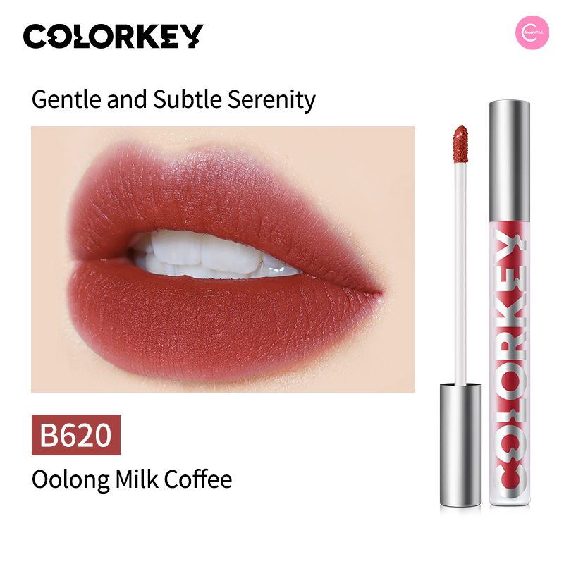 Colorkey Velvet Lip Glaze - Long Lasting Matte Liquid Lipstick with Moisturizing Formula | Perfect for Everyday Wear, Date Night & Special Occasions