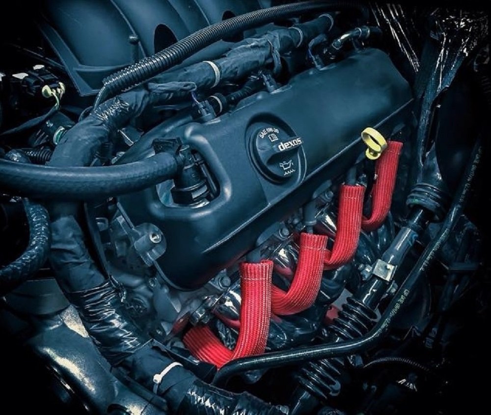HINSON Spark Plug Wire Heat Boots - High-Temperature Protection for 8 Cylinder Engines (8.5