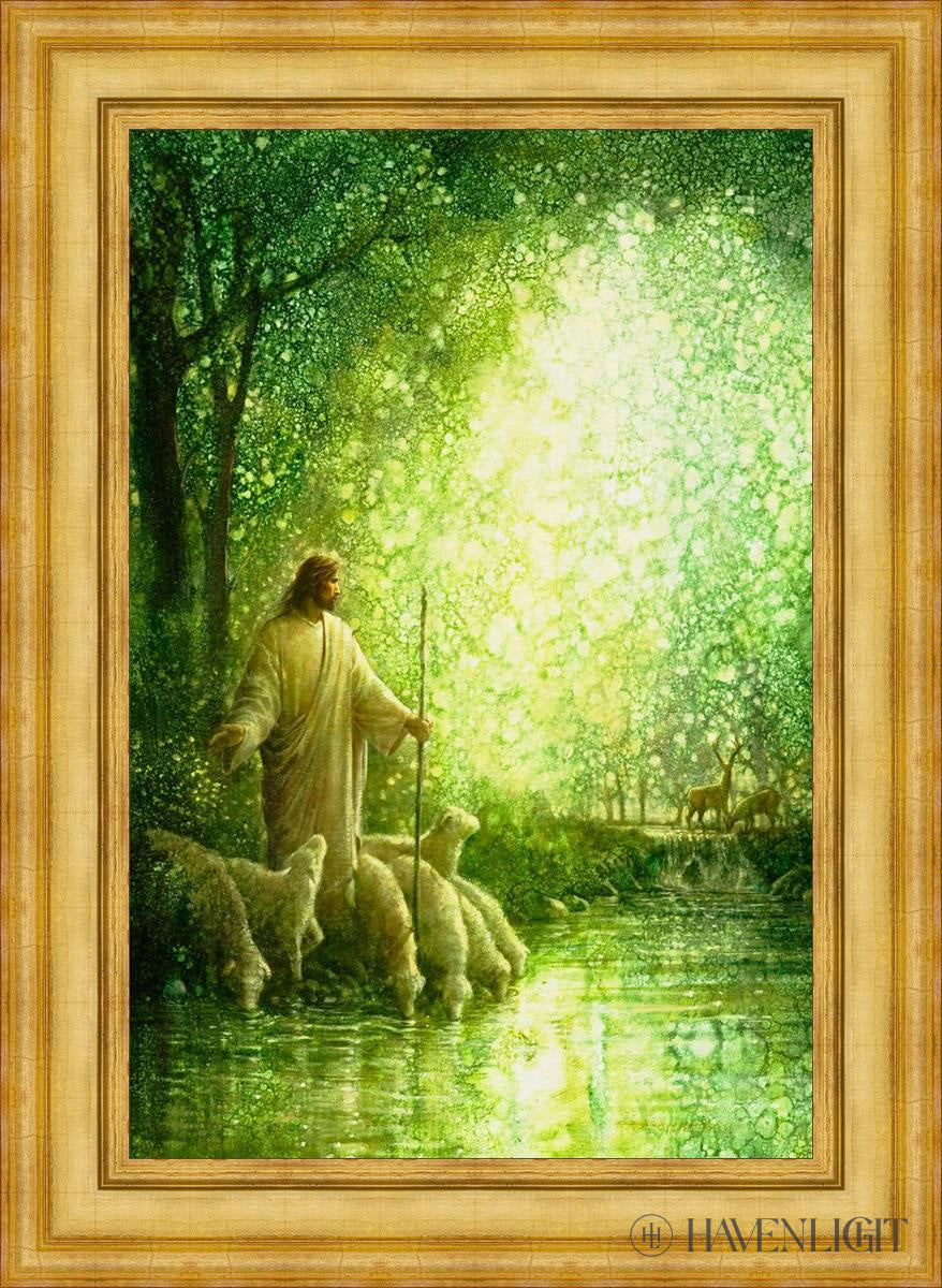 Feed My Sheep By Yongsung Kim - Inspirational Christian Wall Art for Home & Church Decor - Perfect for Living Room, Bedroom & Office