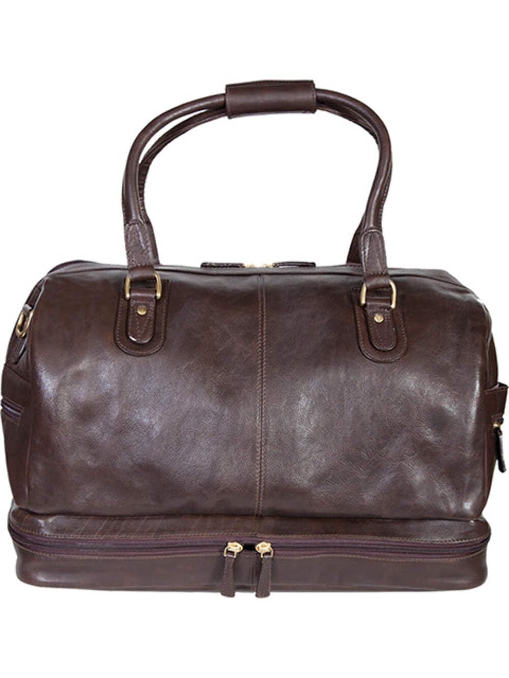 Scully Women's Duffel Bag - Large Travel Gym Bag with Adjustable Shoulder Strap, Durable Brown Tote for Workout, Yoga, Weekend Getaways & Overnight Trips