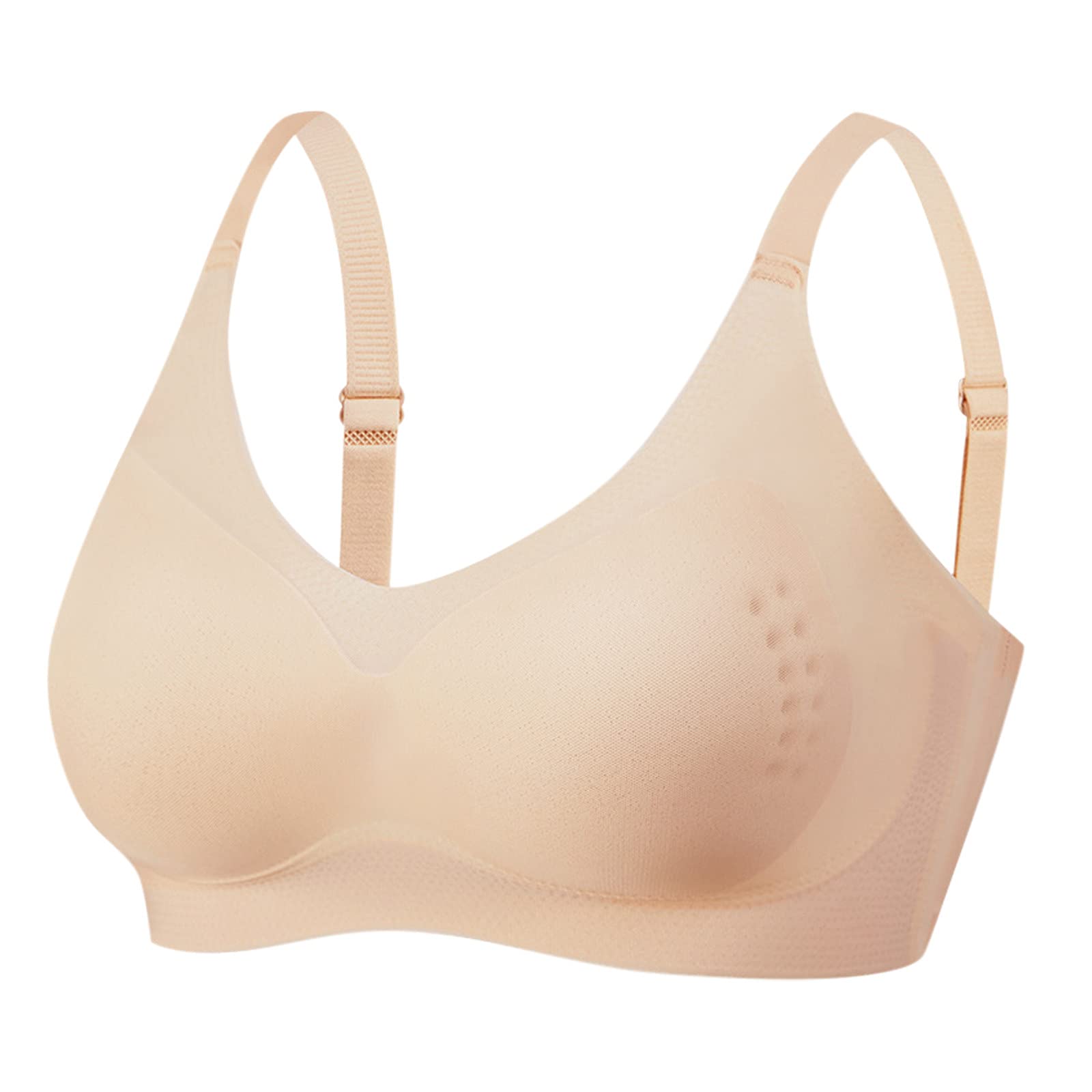 Plus Size Sports Bra for Women - No Underwire, Seamless & Breathable for Yoga, Running & Gym Workouts