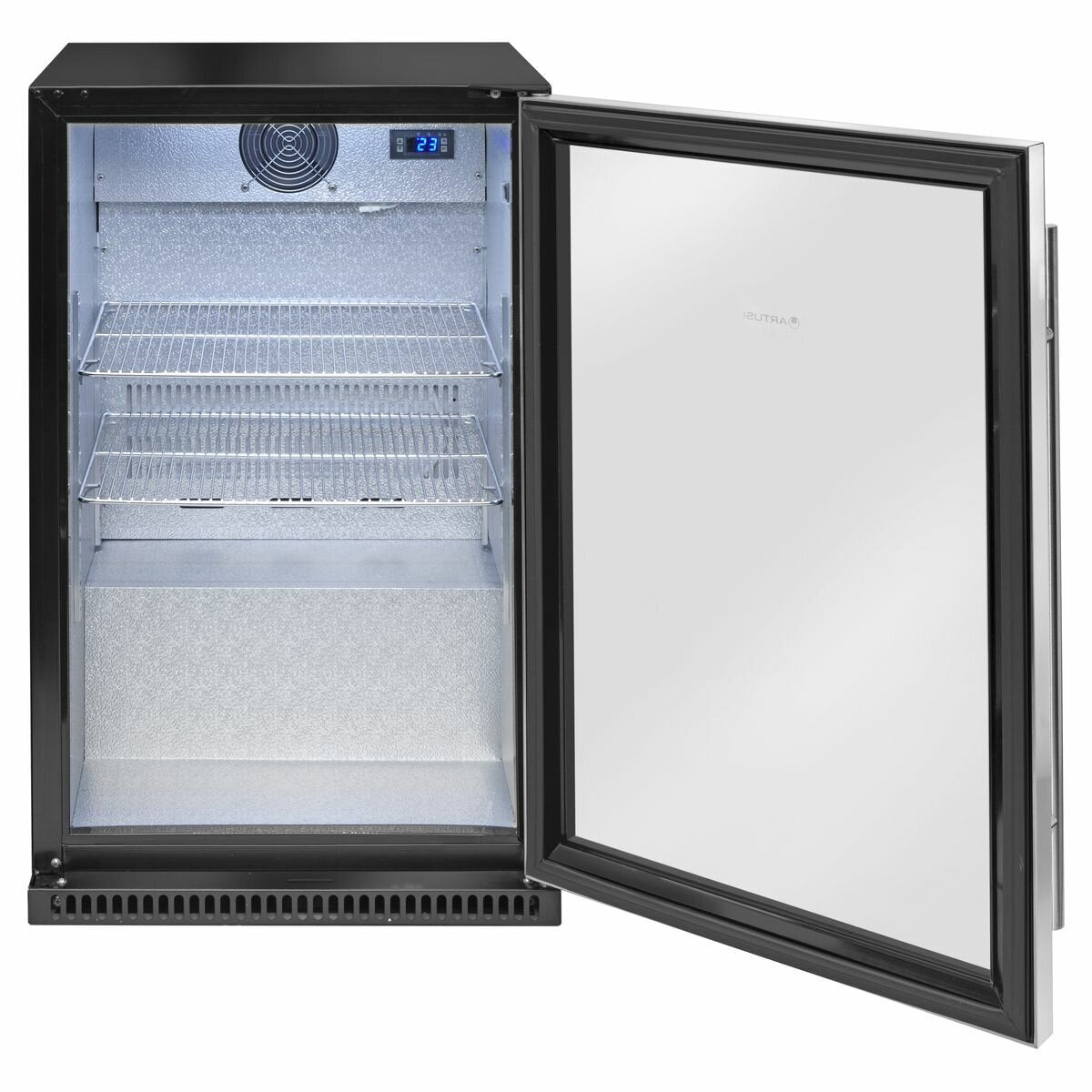 Artusi 118L Outdoor Beverage Cooler Refrigerator - Portable Mini Fridge for Drinks, Beer, Wine & Picnics - Perfect for Backyard, Patio, Pool Parties & Camping Trips