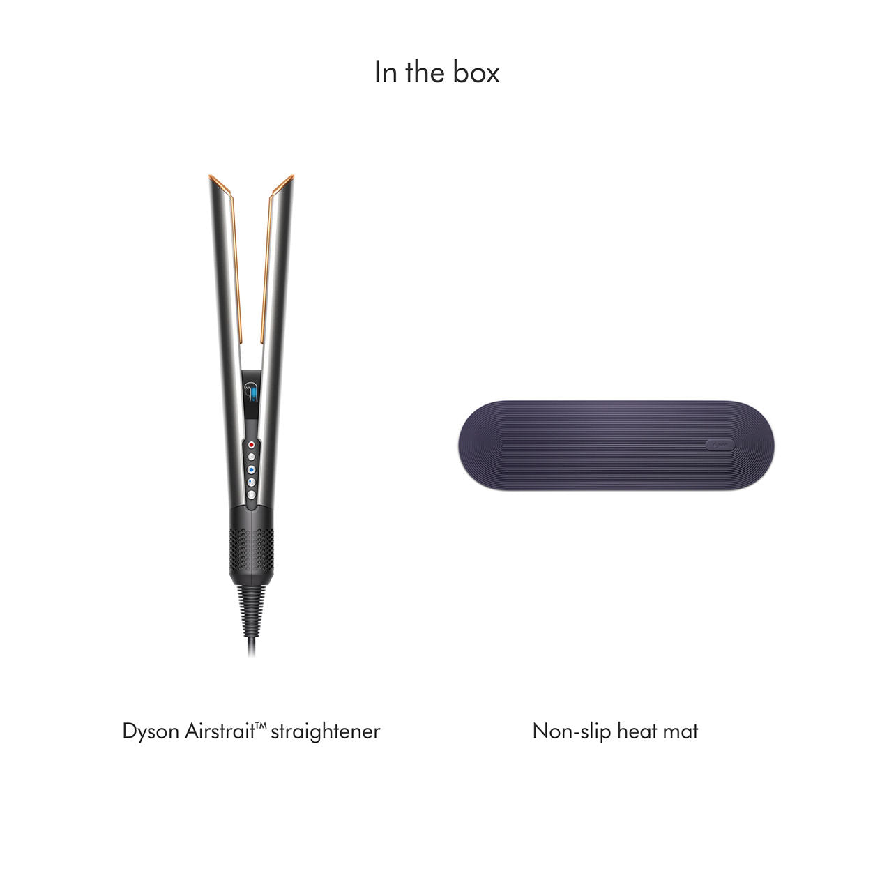 Professional Airstrait Hair Straightener - Ionic Ceramic Flat Iron for Frizz-Free Smoothing - Perfect for Home & Salon Styling