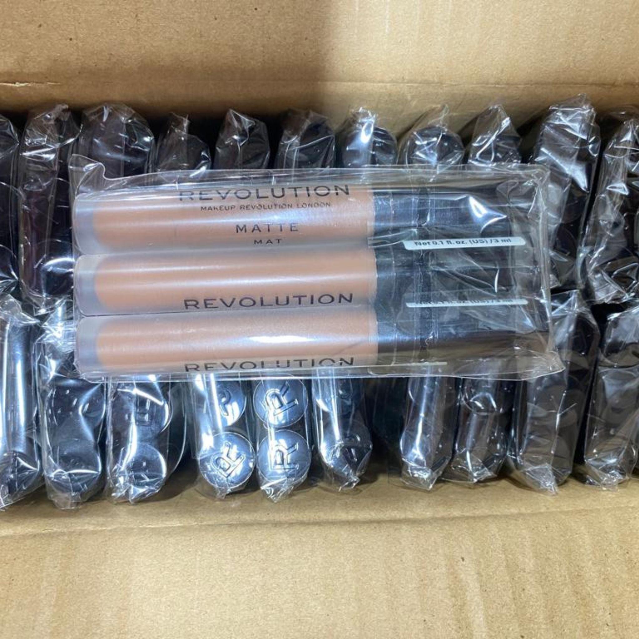 Revolution Matte Lipstick Set - 72 Pcs (0.1oz Each) Long Lasting Matte Lip Hustle for Women | Perfect for Parties, Weddings & Everyday Wear