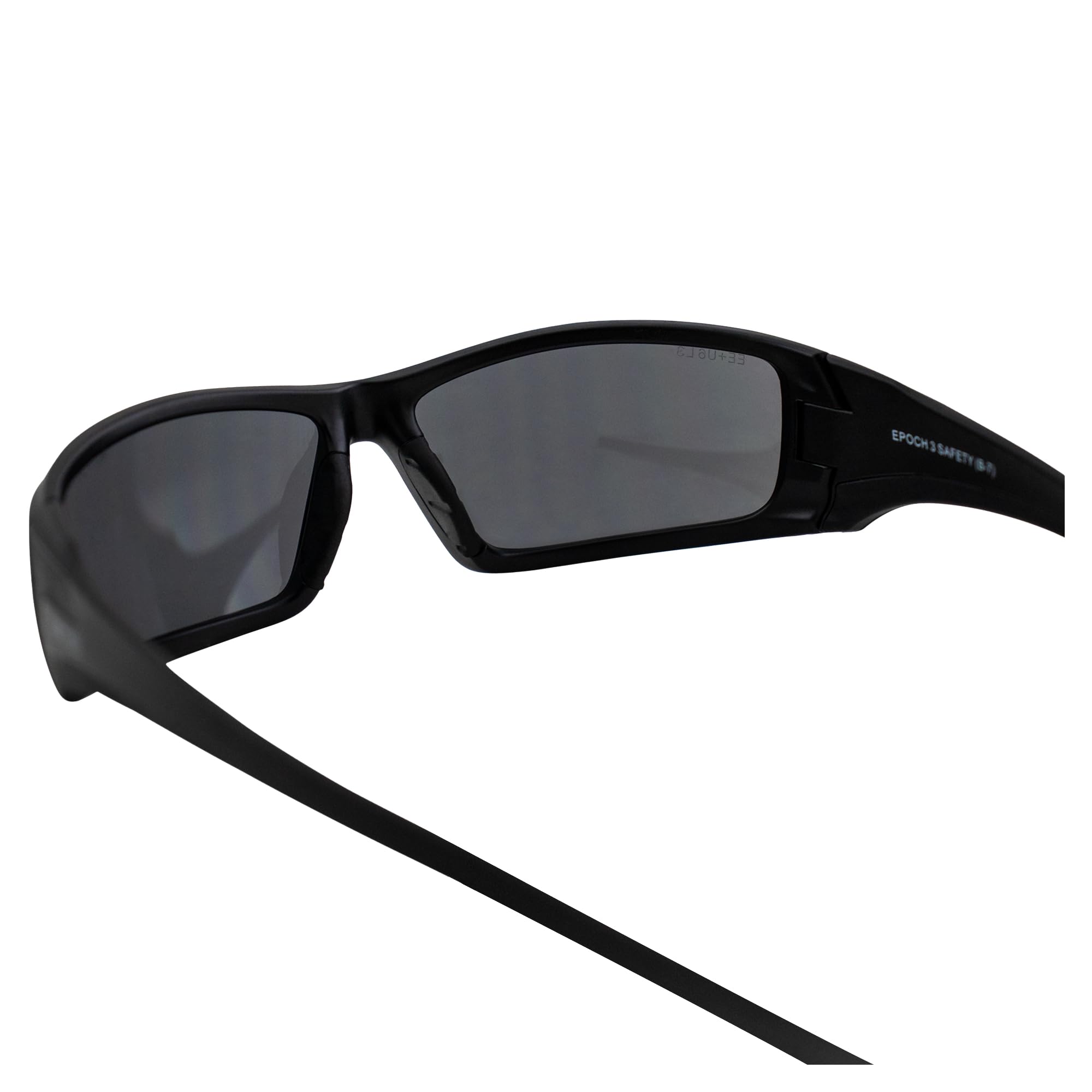 Epoch Eyewear Liberator Sport Sunglasses - 3 Pack Black Frames with Clear, Smoke & Yellow Lenses for Running, Cycling & Outdoor Activities