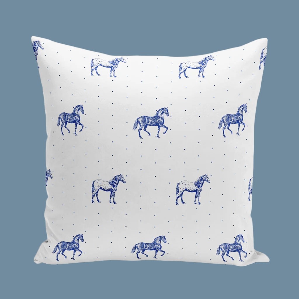 Blue Roan On Pebble