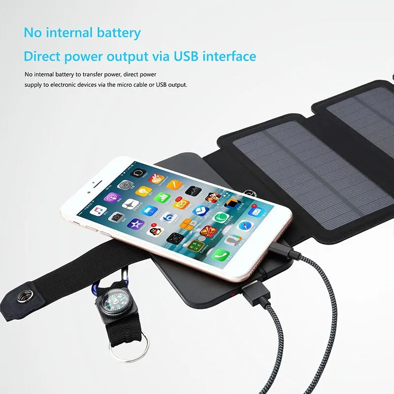 Portable Foldable Solar Panels for Camping, Hiking & Emergency Power - 100W Waterproof Solar Charger for Phones, Laptops & Outdoor Gear