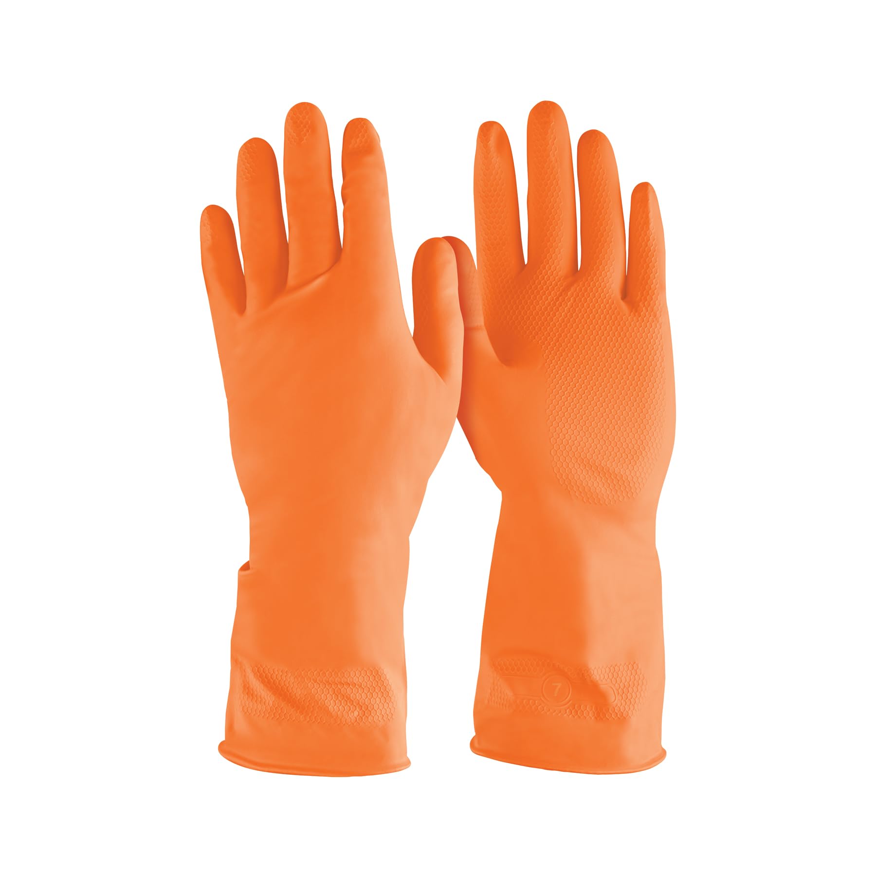 Premium Latex Cleaning Gloves - Durable & Comfortable for Household Chores, Dishwashing & Kitchen Use