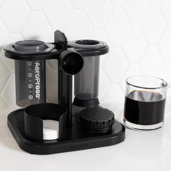 AeroPress Coffee Maker Organizer Stand - Compact & Durable Storage Solution for AeroPress Accessories | Perfect for Home, Office & Travel Use