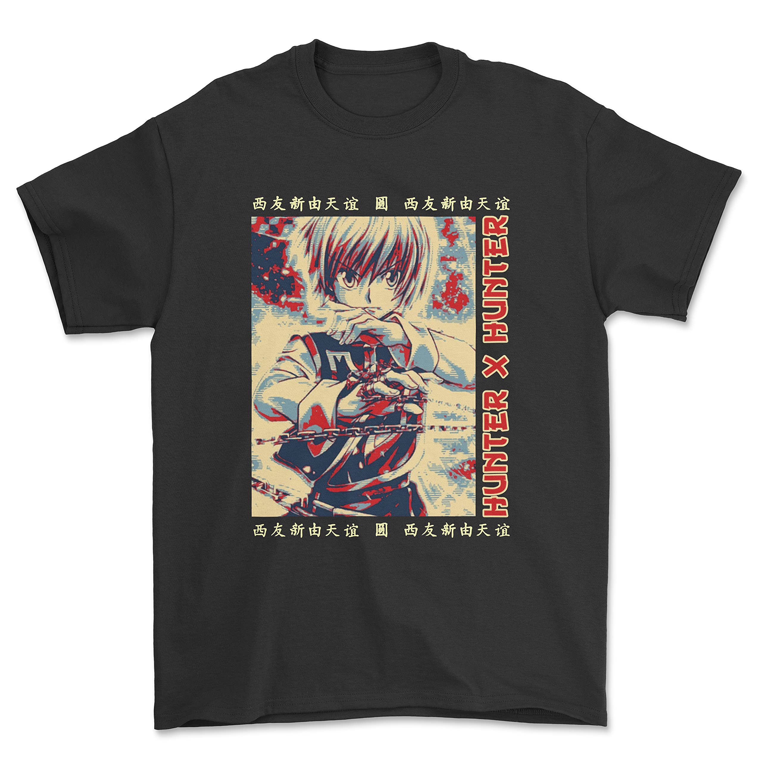 Teemint Hunter x Hunter Kurapika Chain Anime Graphic Unisex T-Shirt, Hoodie, Tank Top, Sweatshirt & Youth Shirt - Perfect for Cosplay, Anime Conventions & Casual Wear