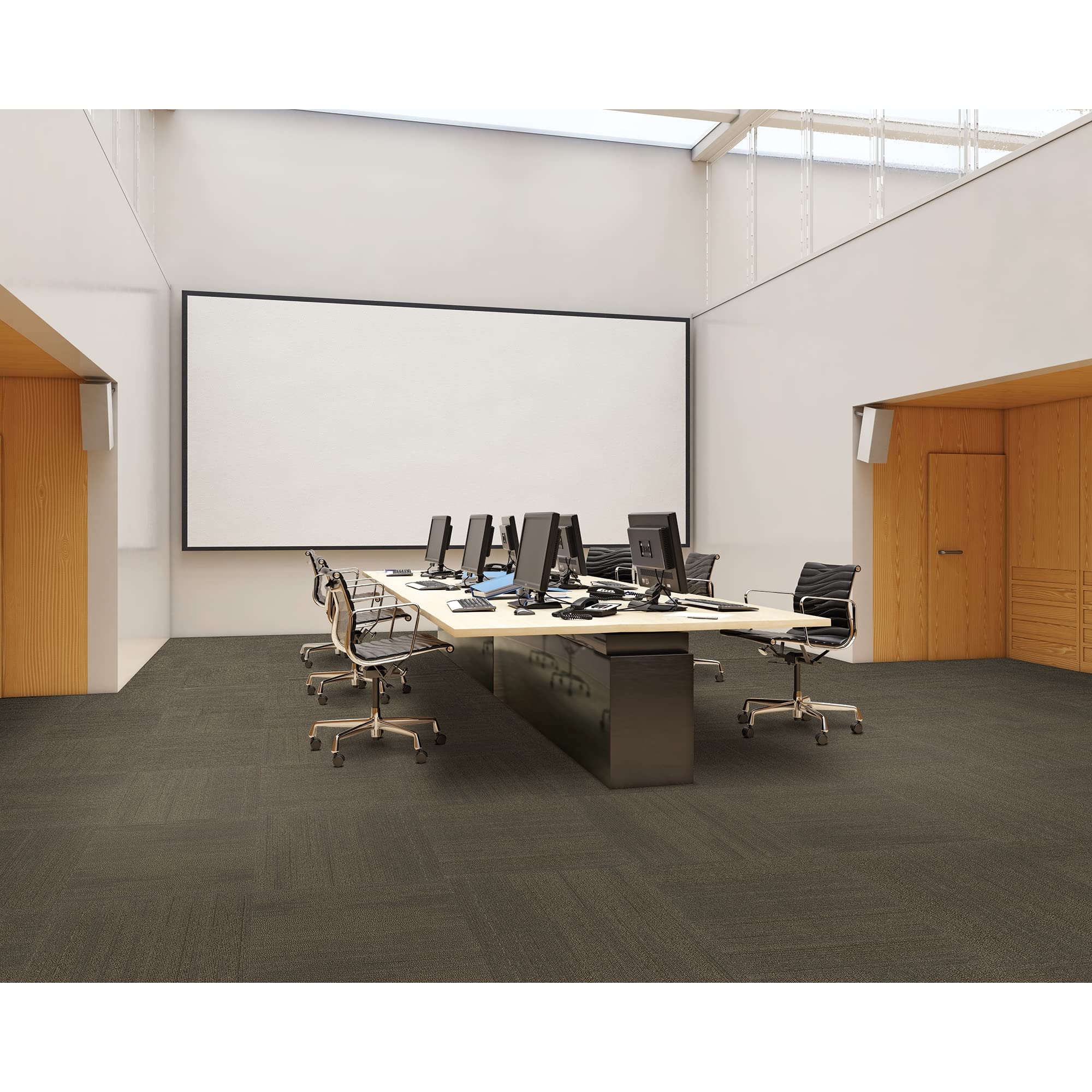 Mohawk Elite 24x24 Inch Berber Loop Pile Carpet Tiles - 0.1