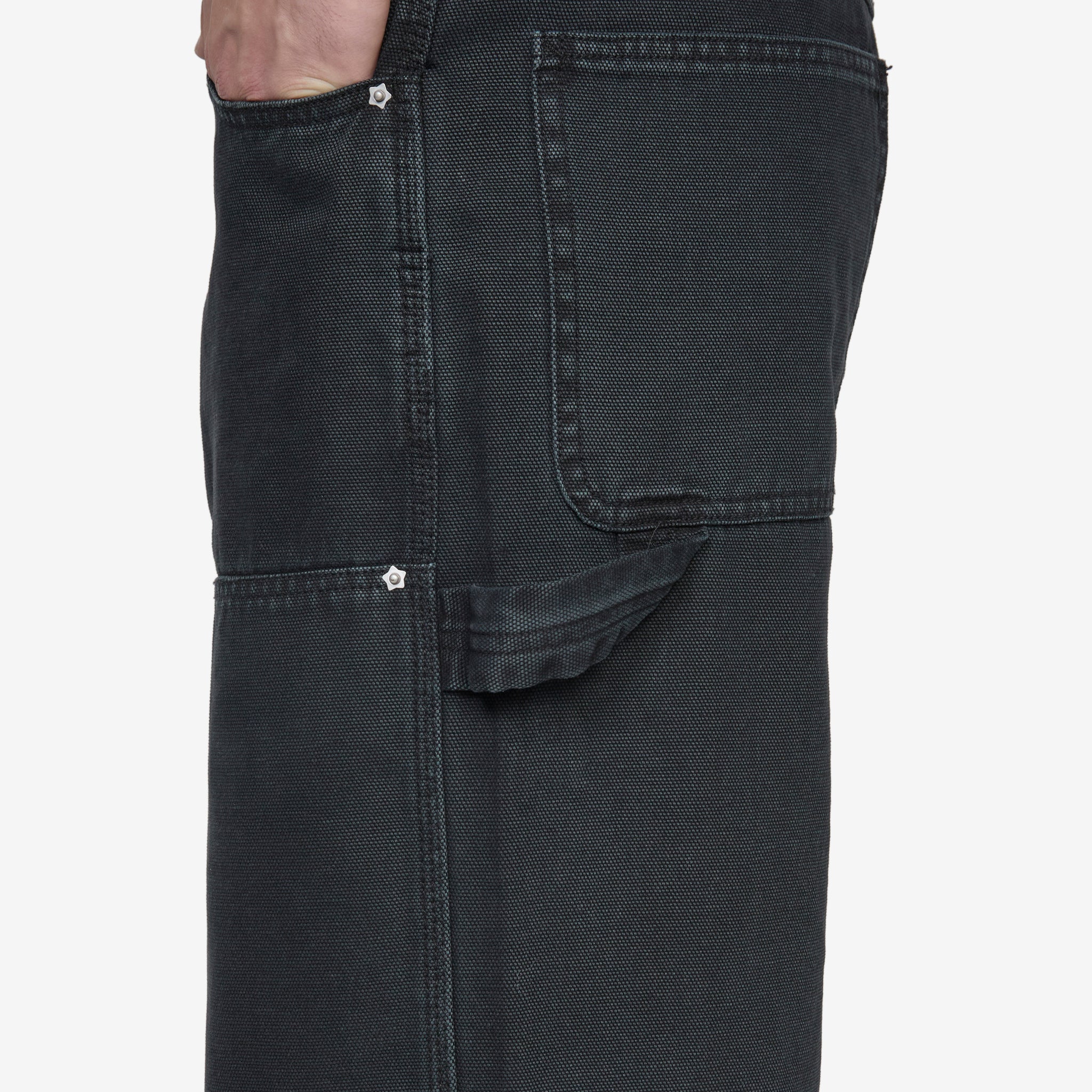 Double Knee Carpenter Pants - Durable Work Pants for Men in Black | Perfect for Construction, Carpentry & Heavy Duty Work