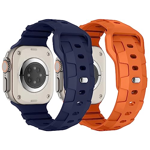 Orange/Navy