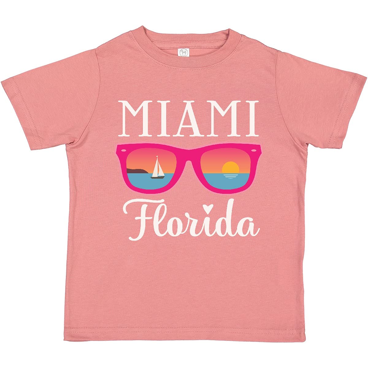 Inktastic Miami Florida Vacation Beach Trip Toddler T-Shirt - Cute Travel Souvenir for Kids, Perfect for Family Beach Trips & Summer Vacations