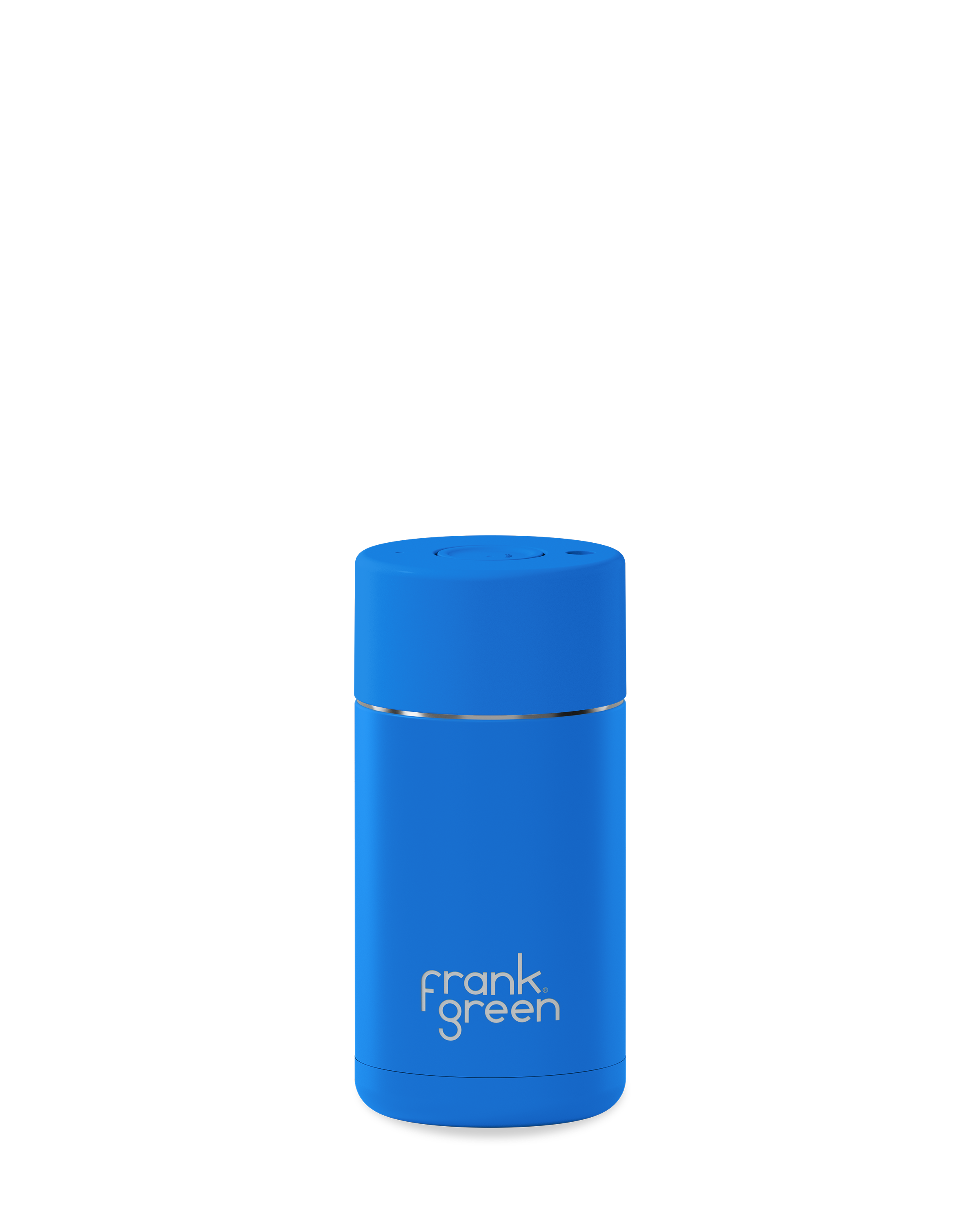 12oz Ceramic Reusable Coffee Cup with Lid - 355ml Blue Lagoon Travel Mug for Hot & Cold Drinks - Perfect for Office, Camping and Home Use