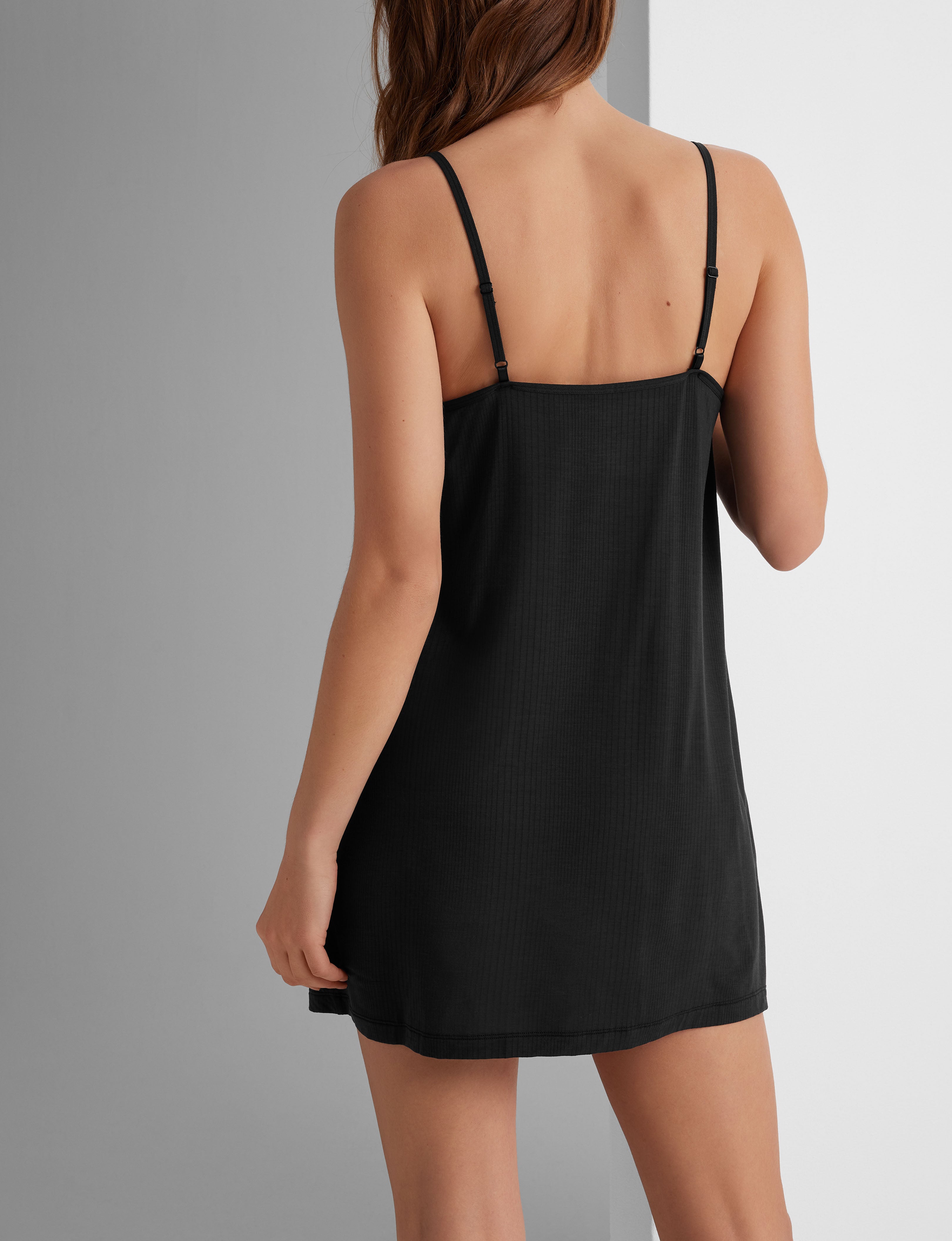 Women's Second Skin Luxe Rib Lace Chemise & Robe Set - Soft Comfortable Sleepwear for Romantic Nights & Bridal Lingerie