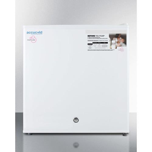 Accucold FS24LMC 24L Compact Countertop Breast Milk Freezer - Perfect for Nursing Mothers & Daycare Centers | Portable Medical Grade Milk Storage Solution