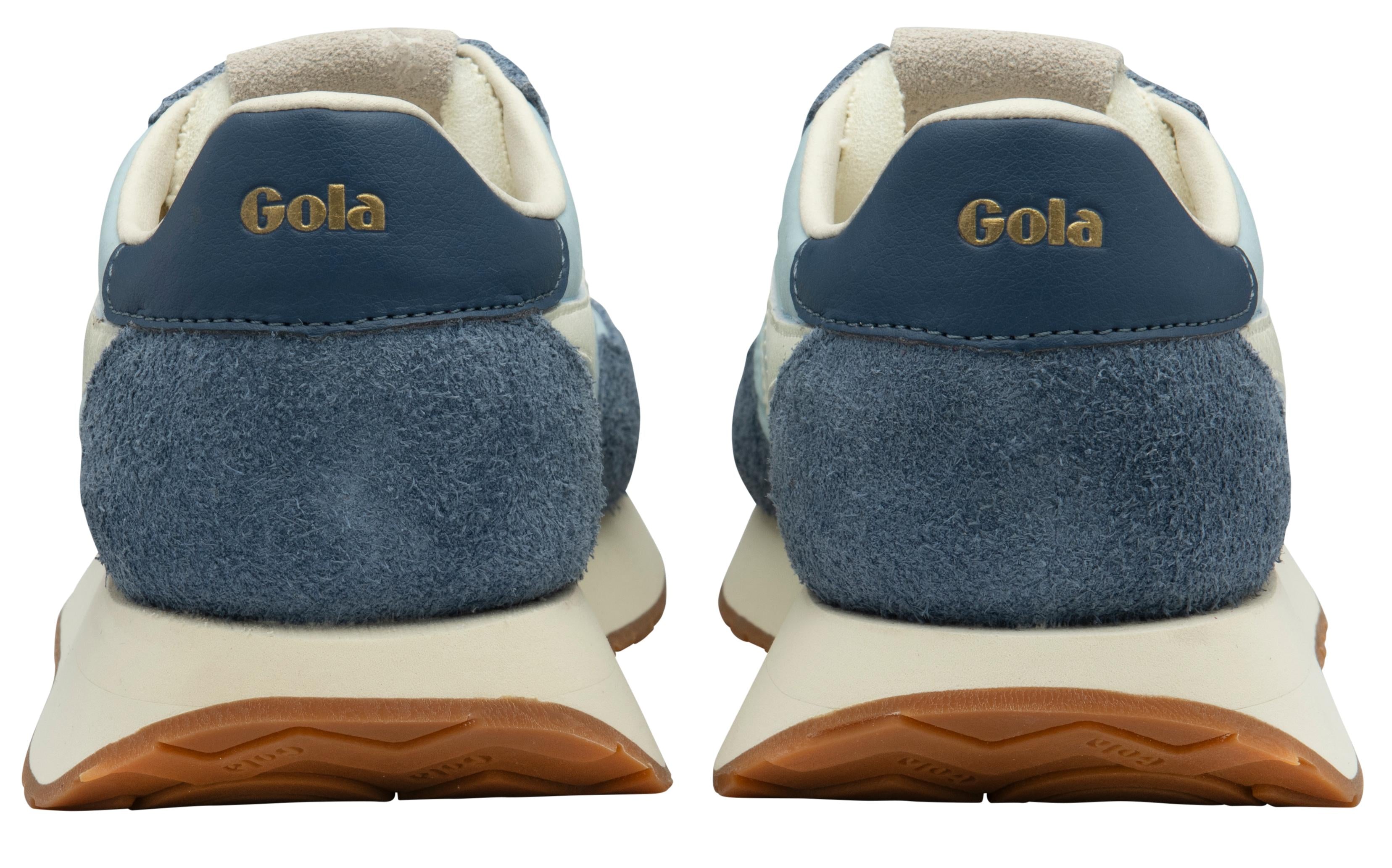 Gola Women's Arizona Blue Sneakers - Retro Running Shoes for Women - Comfortable Casual Walking Shoes - Perfect for Gym, Workout & Everyday Wear