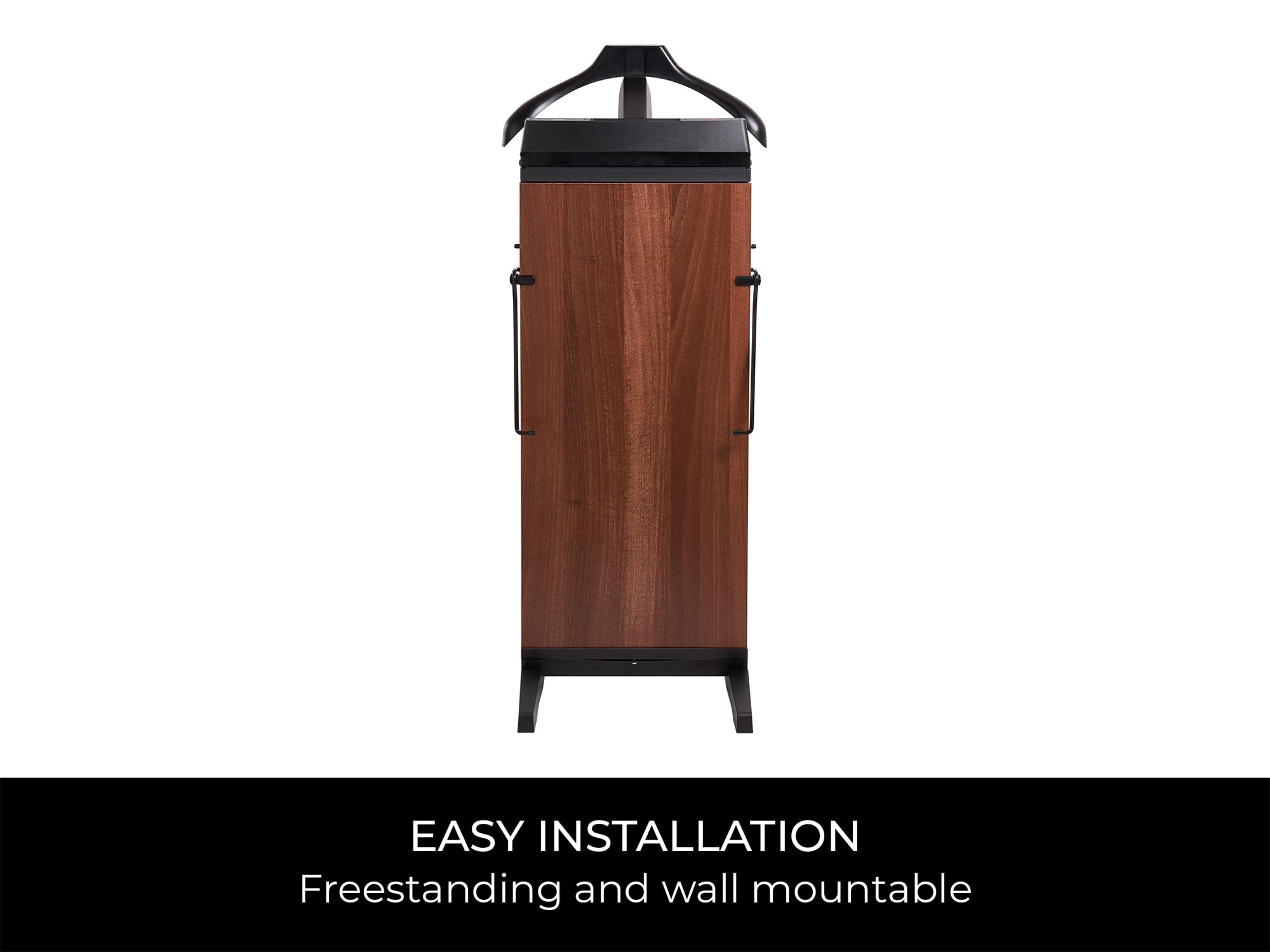 Corby 3300 Professional Pants Press - Walnut Finish for Crisp, Wrinkle-Free Dress Pants | Perfect for Home, Office & Travel Use