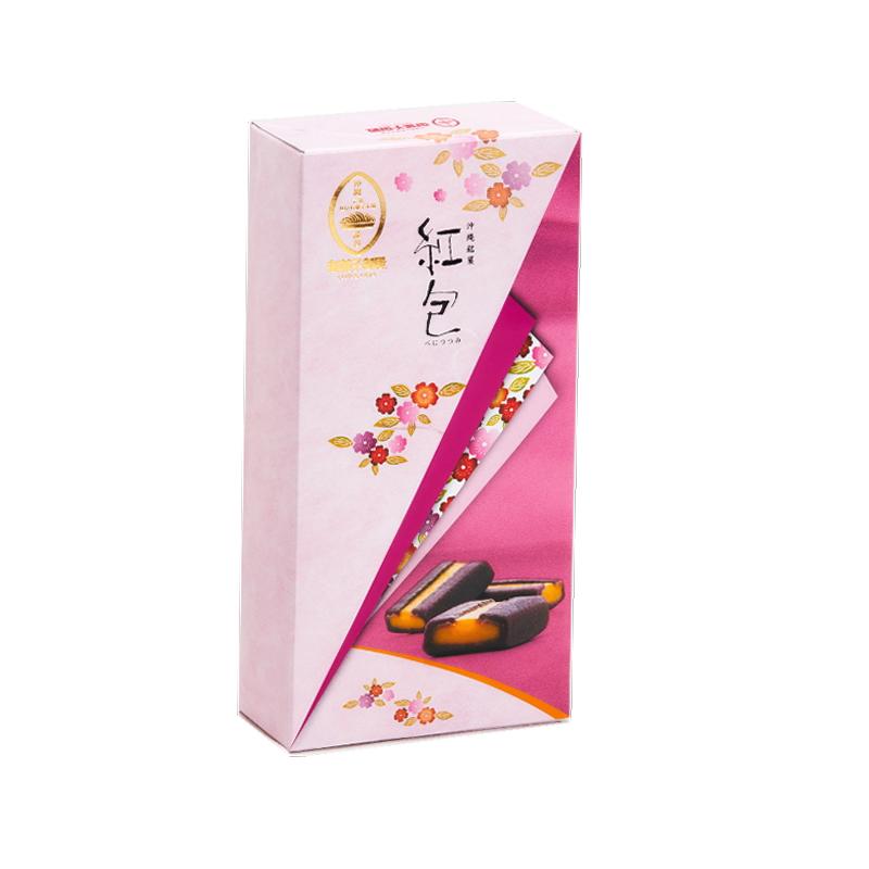 Okashi Goten Okinawan Gold & Purple Sweet Potato Bites - 6 Pieces - Authentic Japanese Snacks for Parties, Gifts & Healthy Snacking