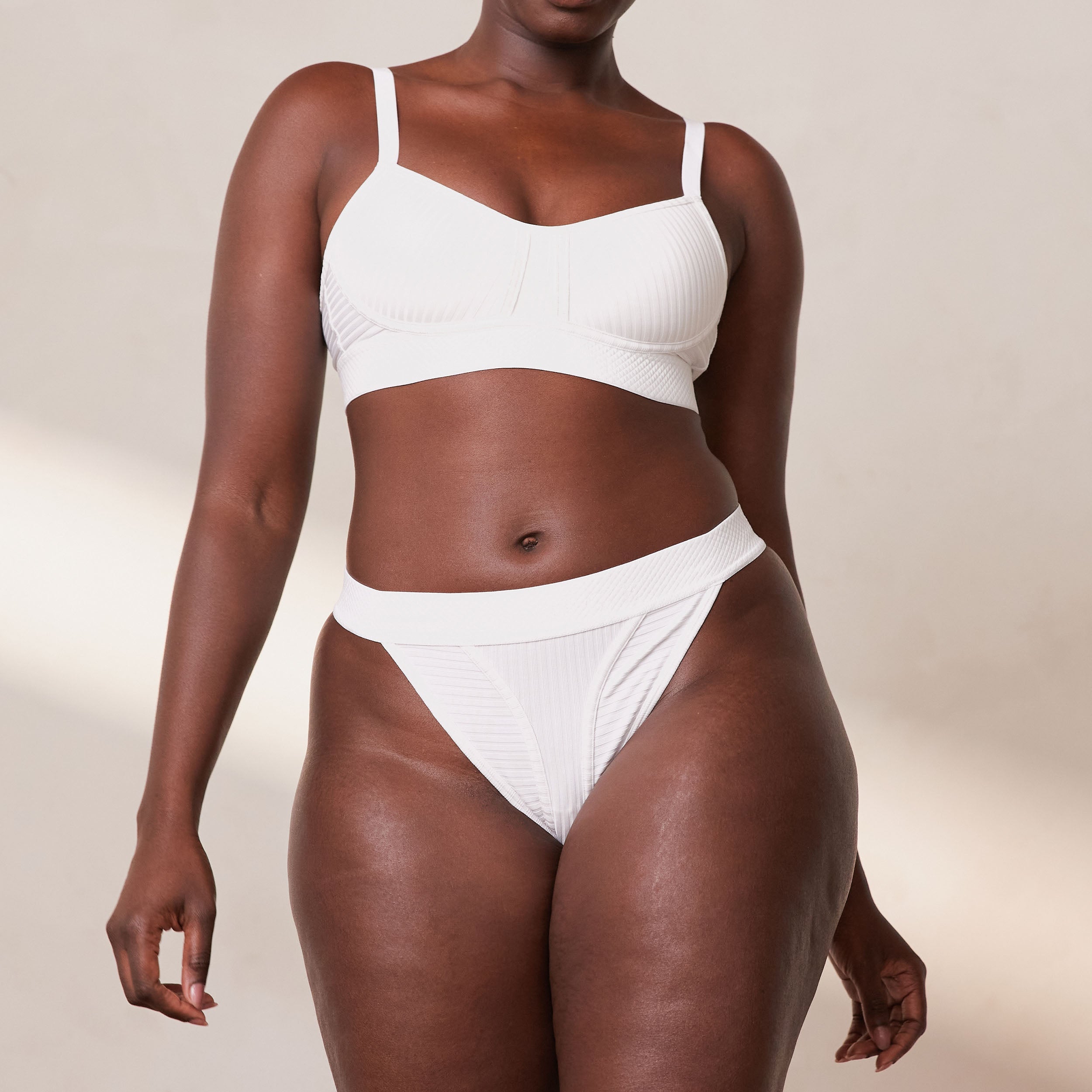 Bare Bra White - Seamless Comfort Wireless Bralette for Women | Perfect for Yoga, Lounge & Everyday Wear