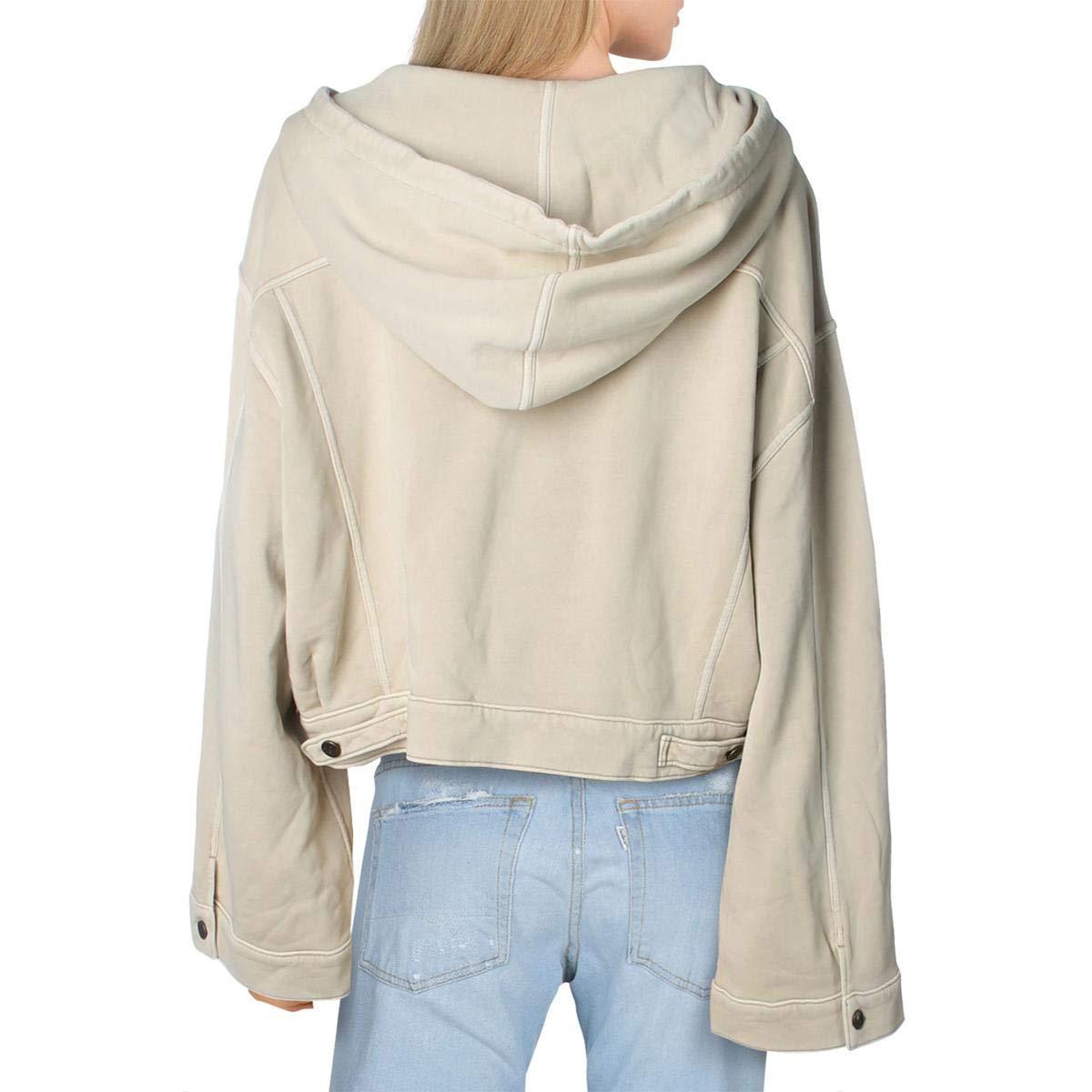 Free People Dreamers Hooded Jacket - Women's Cozy Fleece Pullover with Hood for Casual Wear & Outdoor Activities