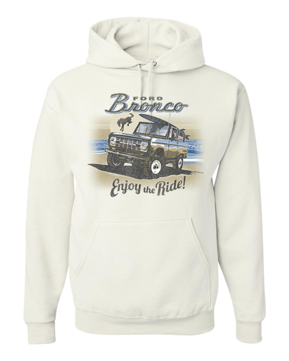 **Wild Bobby Vintage Ford Bronco Hoodie – Classic Unisex Sweatshirt for Car & Truck Enthusiasts | Perfect for Casual Wear, Road Trips & Outdoor Adventures**