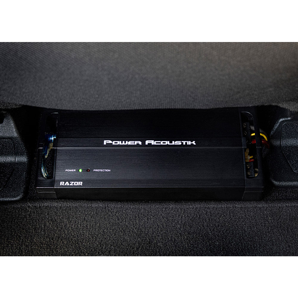 Power Acoustik RZ13500D Monoblock Razor Series Class D Car Amplifier - 5000W Max Power, 1 Ohm Stable, Bass Boost - Perfect for Car Audio Systems & Subwoofers