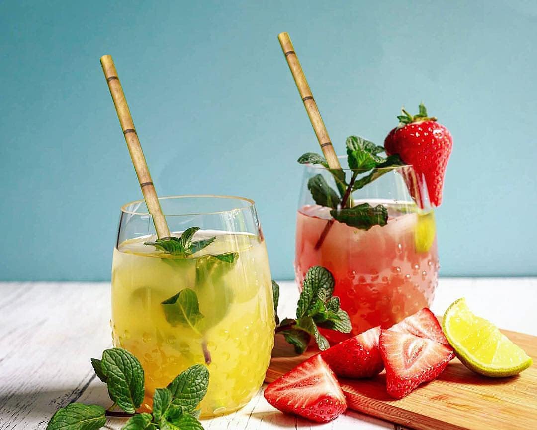 Eco-Friendly Biodegradable Bamboo Pattern Paper Straws - 100 Count, Perfect for Parties, Weddings, and Sustainable Home Use