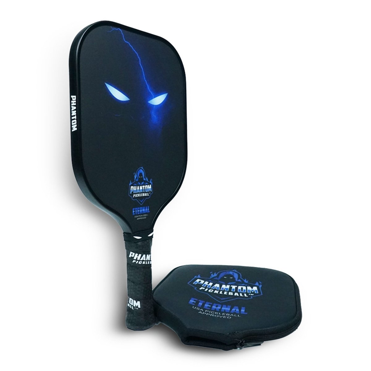 Phantom Eternal Pickleball Paddle - Premium Carbon Fiber Paddle for Competitive Play - Perfect for Outdoor & Indoor Pickleball Games