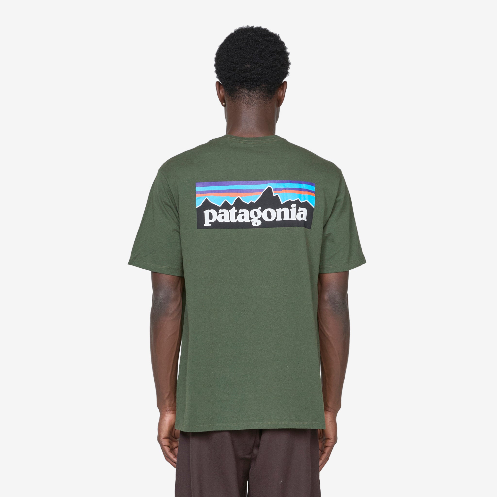 P6 Logo Responsibility Tee - Torrey Pine Green T-Shirt for Men - Casual Wear & Everyday Outfits