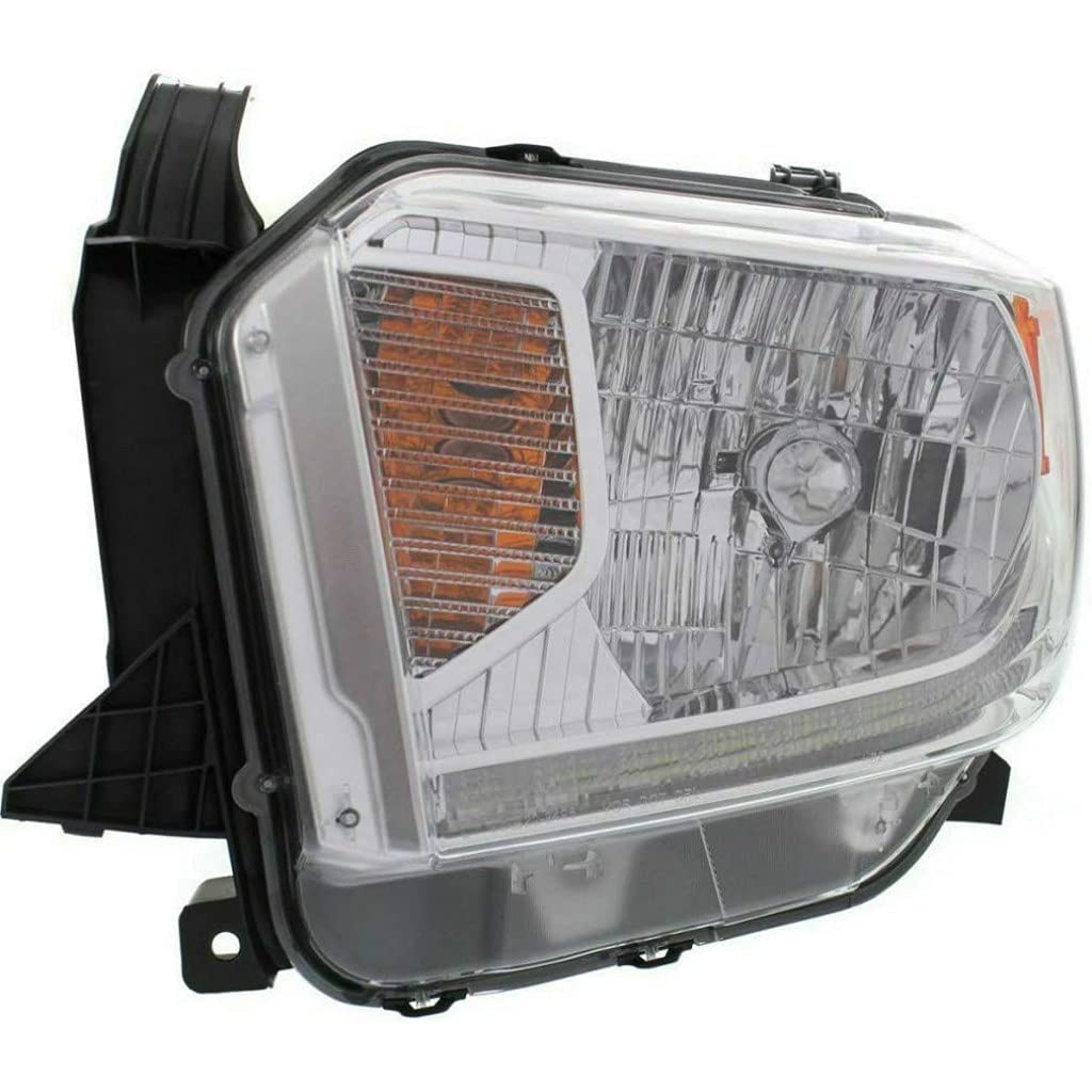 2014-2017 Toyota Tundra Driver Side Headlight Assembly - TO2502220 PLATINUM 1794 Edition with LED Daytime Running Lights (Replaces 811500C101) - Perfect for Night Driving & Off-Road Adventures