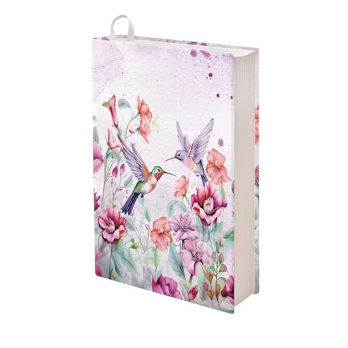 Purple Floral Hummingbird
