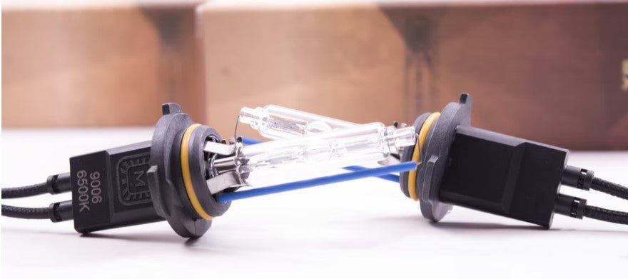 H10/9145 XB HID Bulbs - 3000K Yellow & 6000K White Light - High Intensity Discharge Replacement Bulbs for Cars, Trucks, SUVs - Perfect for Night Driving, Fog Lights & Off-Road Vehicles