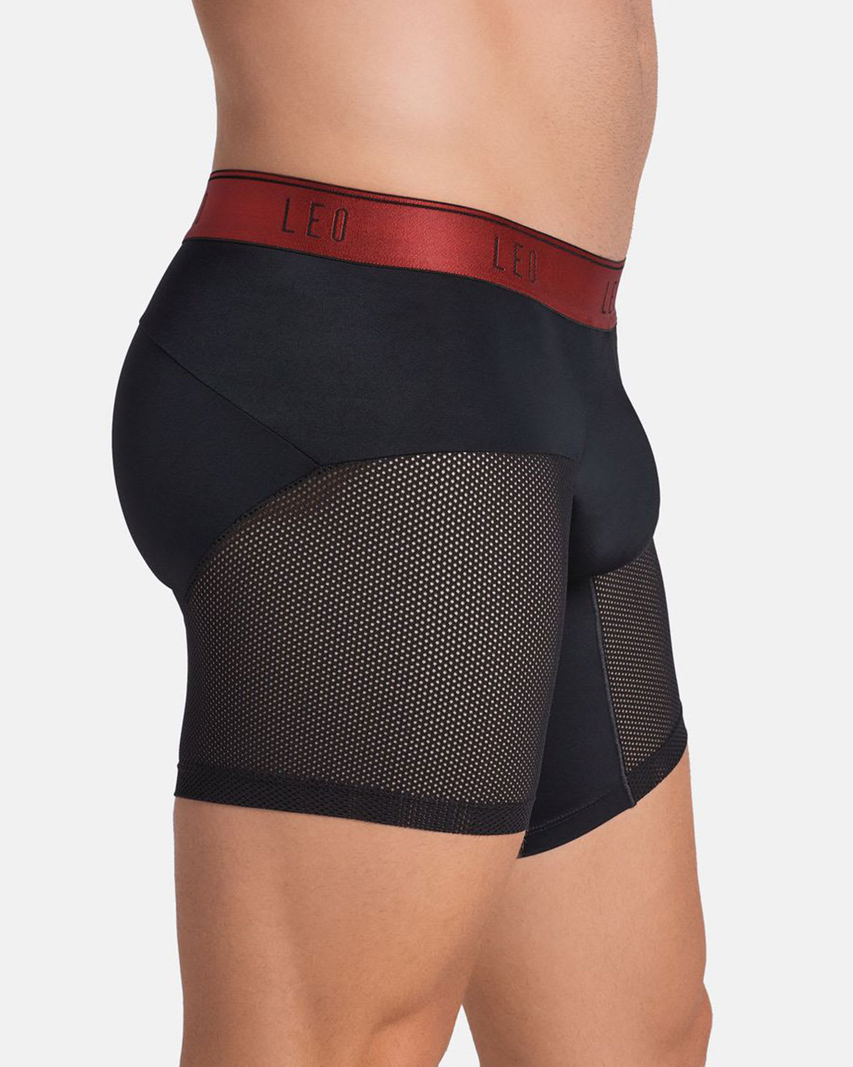 5 Pack High-Tech Mesh Boxer Briefs with Ergonomic Pouch - Breathable & Supportive Men's Underwear for Workout, Sports & Everyday Comfort