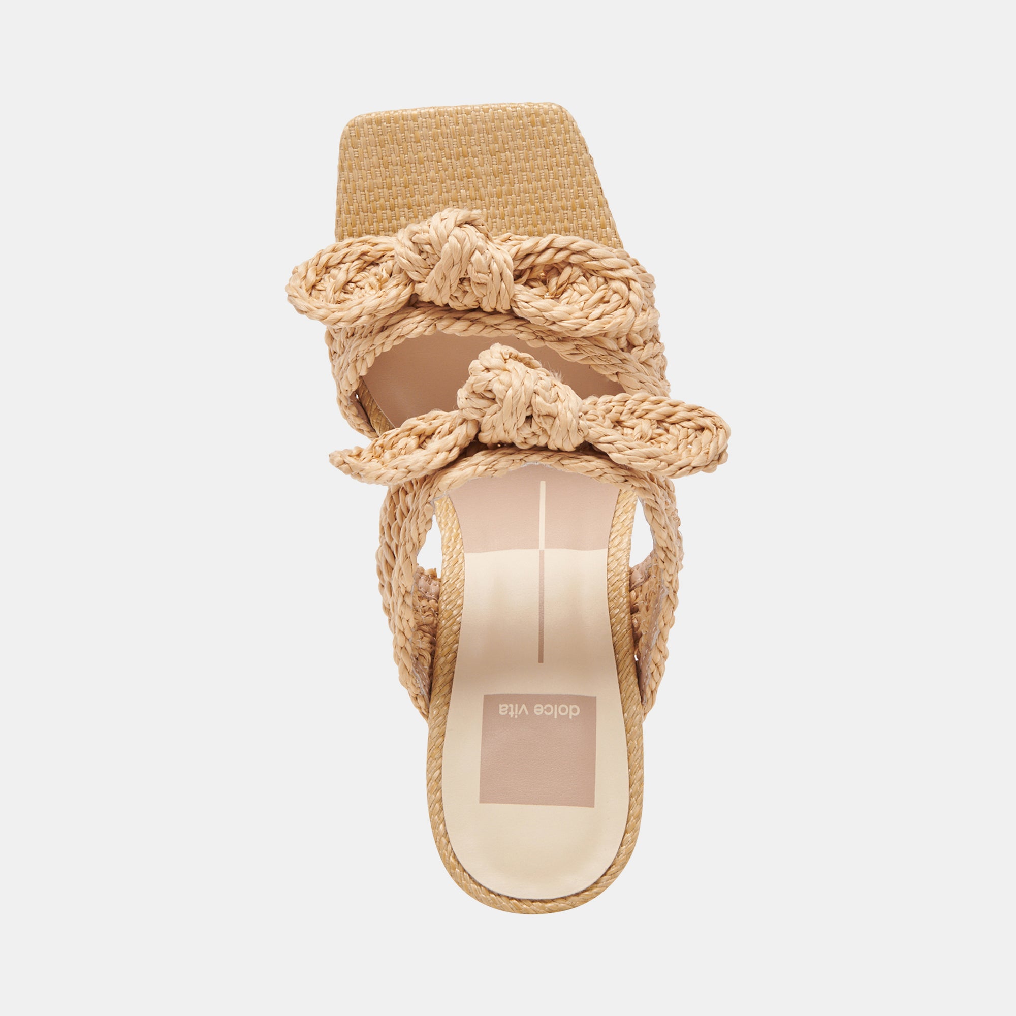 NIYAH Heels LT Natural Raffia Sandals - Comfortable Women's Summer Wedges for Beach, Vacation & Casual Outings
