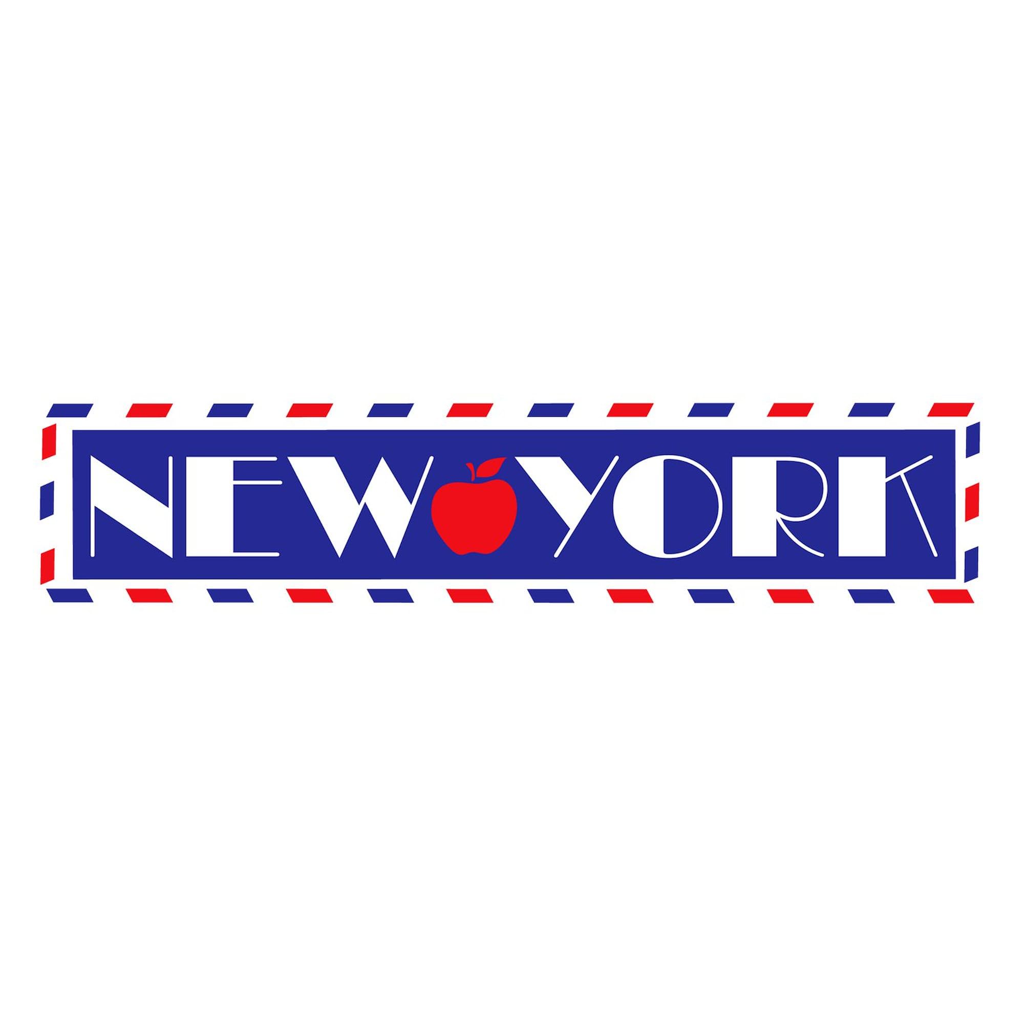Love New York Square Sticker 3x3 Inch - Durable Car Bumper Decal for Cars, Laptops & Windows | Perfect for Travel Enthusiasts & City Lovers